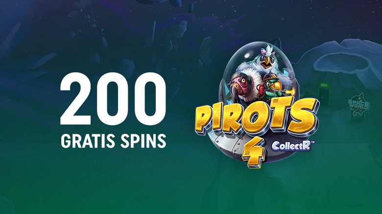 200 Gratis Spins voor het spel Pirots 4 CollectR