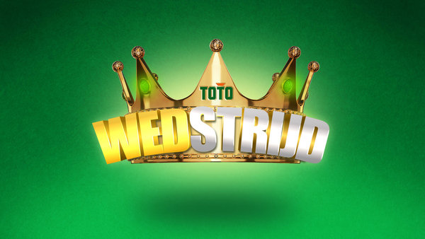 TOTO wedstrijd met kroon en groene achtergrond