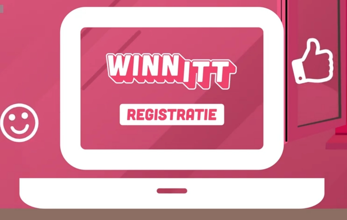 TOTO Winnitt registratie op laptopscherm
