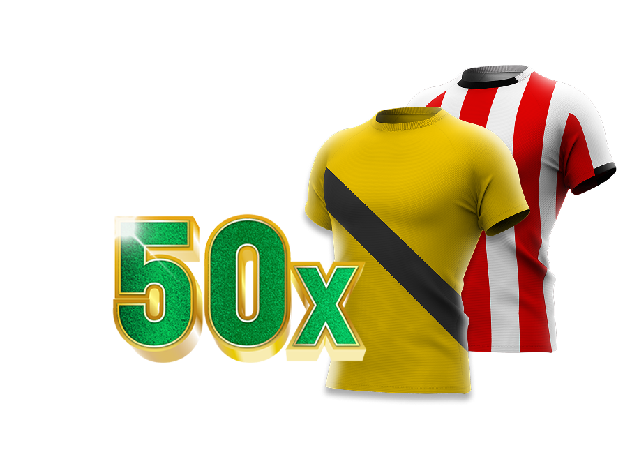 50x TOTO actie met shirts van NAC en PSV
