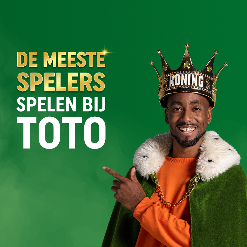 De meeste spelers spelen bij TOTO